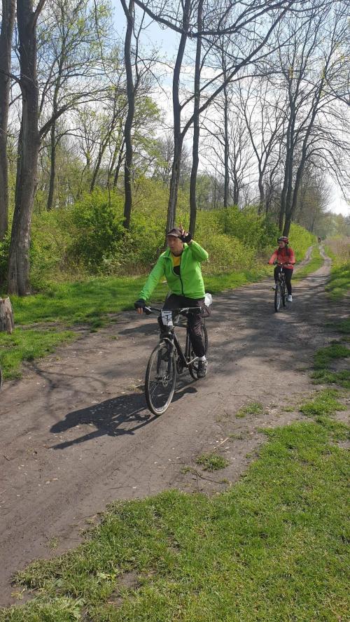 foto 2. Jarná cyklo trasa severozápadnými obcami MAS 11 PLUS k športovým areálom